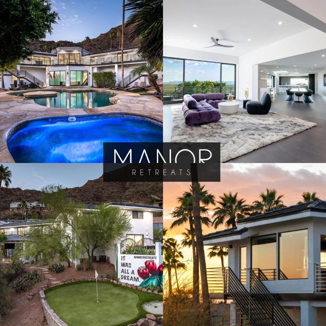 Camelback Mountain Mansion - Micro-resort, Views, Golf, Heated Pool, Game *